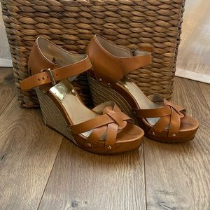 MK wedge sandal